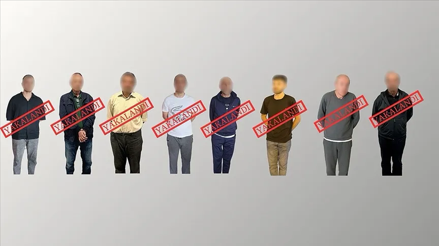 KIRMIZI BÜLTENLE ARANAN 8 SUÇLU TÜRKİYE’YE GETİRİLDİ