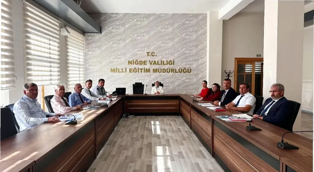 NİĞDE’DE HAFTA BAŞI PLANLAMA VE KOORDİNASYON TOPLANTISI YAPILDI