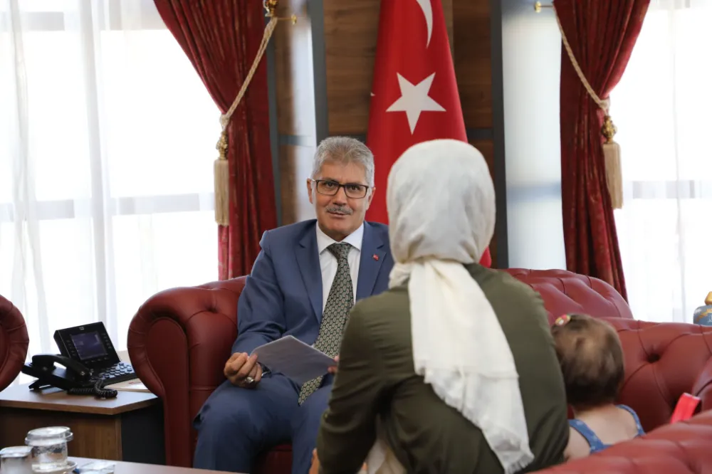 VALİ ÇELİK, YARIN HALK GÜNÜ TOPLANTISINDA VATANDAŞLARI DİNLEYECEK