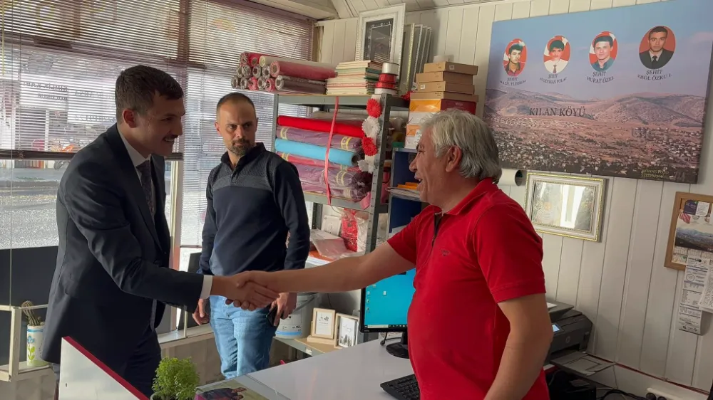 KAYMAKAM GÖKÇE’DEN ESNAF ZİYARETİ