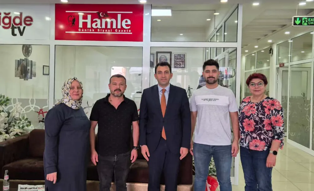 KESLER’DEN HAMLE GAZETESİ’NE ZİYARET
