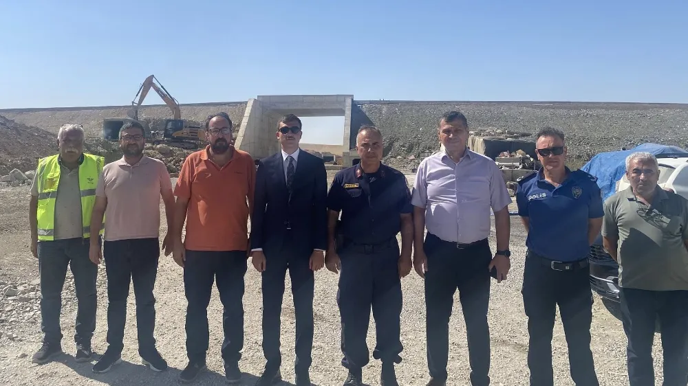 ULUKIŞLA KAYMAKAMI GÖKÇE’DEN HIZLI TREN HATTI İNCELEMESİ