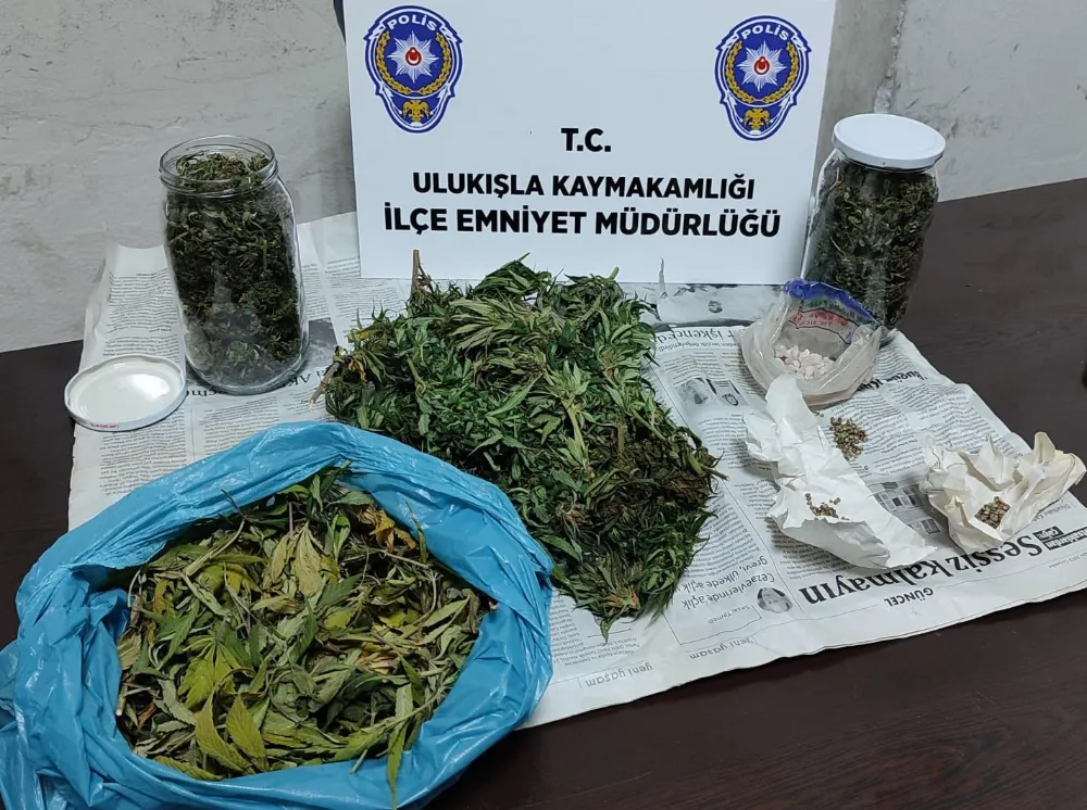 BOR, ULUKIŞLA VE ÇİFTLİK’TE EŞ ZAMANLI UYUŞTURUCU OPERASYONU