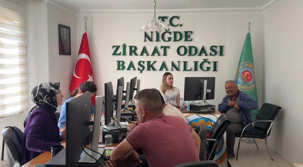 NİĞDELİ ÇİFTÇİYE BÜYÜK KOLAYLIK: ÇKS’DE YENİ DÖNEM (VİDEO HABER)