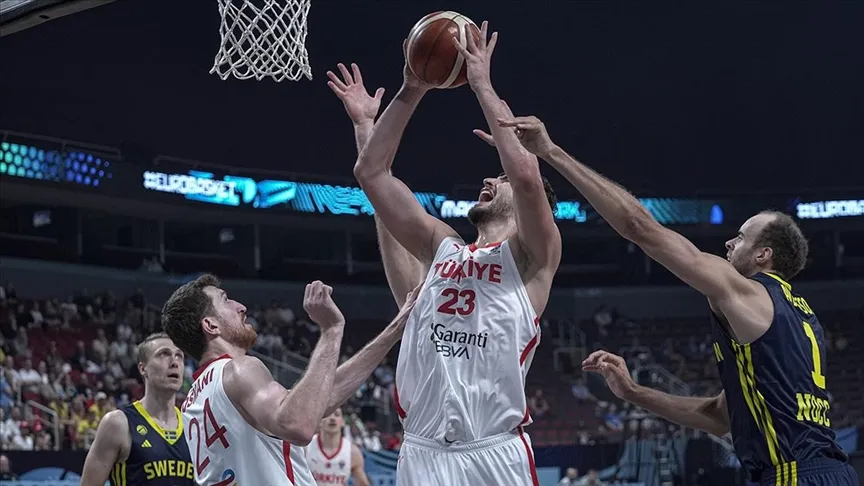 TÜRKİYE, 2025 AVRUPA BASKETBOL ŞAMPİYONASI’NDA ÇEYREK FİNALDE