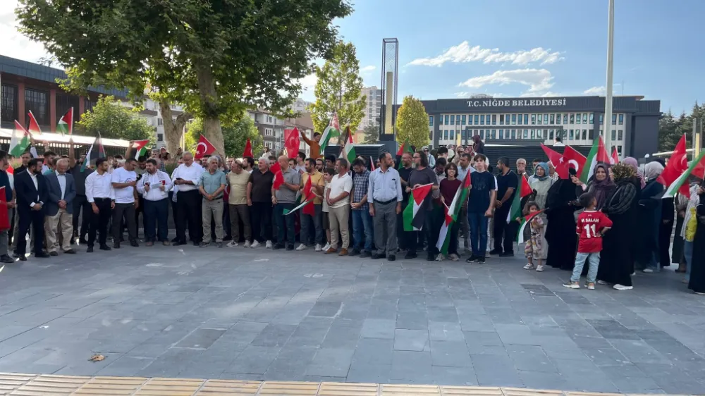 NİĞDE STK PLATFORMU’NDAN GAZZE İÇİN ACİL ÇAĞRI