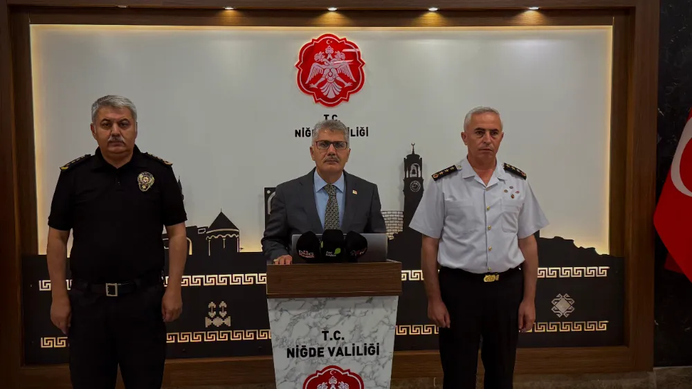 NİĞDE’NİN AĞUSTOS AYI ASAYİŞ RAPORU AÇIKLANDI